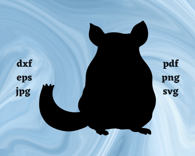 Chinchilla SVG Cut File SVG Northern Light SVG 