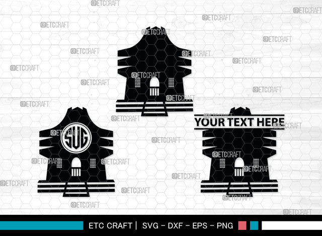 Chinese Building Monogtam, Chinese Building Silhouette, Building Of Chinese SVG, Chinese Building Svg, Pagoda Svg, Pagoda Tower Svg, Temple Svg, SB00018 SVG ETC Craft 