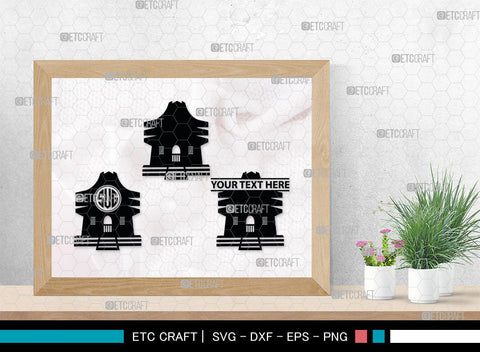 Chinese Building Monogtam, Chinese Building Silhouette, Building Of Chinese SVG, Chinese Building Svg, Pagoda Svg, Pagoda Tower Svg, Temple Svg, SB00018 SVG ETC Craft 