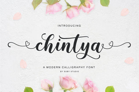 Chintya Font Suby Studio 