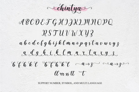 Chintya Font Suby Studio 
