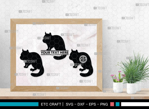 Chipmunk Monogram, Chipmunk Silhouette, Chipmunk SVG, Squirrel Svg, Squirrel Animal Svg, Spine Svg, SB00240 SVG ETC Craft 