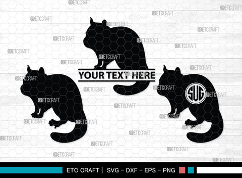 Chipmunk Monogram, Chipmunk Silhouette, Chipmunk SVG, Squirrel Svg, Squirrel Animal Svg, Spine Svg, SB00240 SVG ETC Craft 