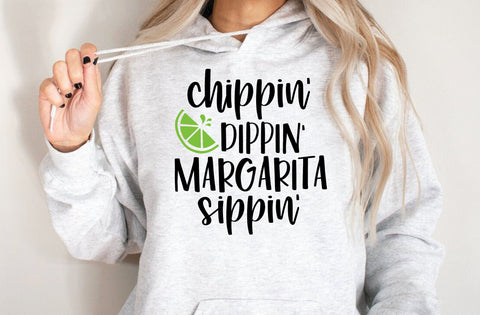 Chippin' Dippin' Margarita Sippin' svg dxf eps png Files for Cutting Machines Cameo Cricut, Funny, Summer, Beach, Vacation, Cruise, Lake SVG MD mominul islam 
