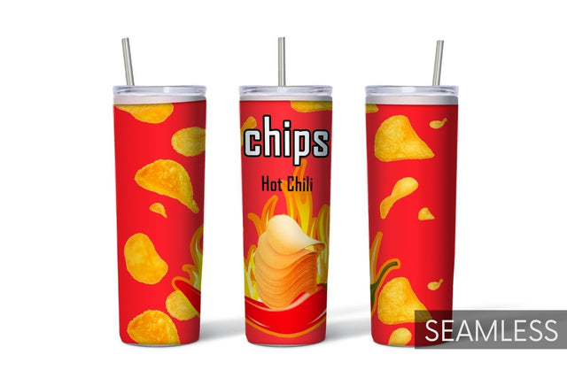 Chips Tumbler Sublimation Sublimation SvgOcean 