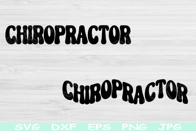 Chiropractor Svg, Dxf, Eps, Png, Chiropractic Svg Gift Digital Download Design, Chiropractor Shirt Svg Files For Cricut Silhouette Cut Files SVG TiffsCraftyCreations 