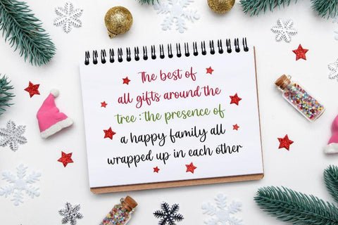 Chirstmas Scriptty Font Allouse.Studio 