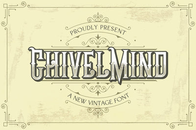 Chivel Mind - Vintage Font Font StringLabs 