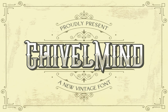 Chivel Mind - Vintage Font Font StringLabs 