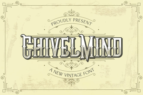 Chivel Mind - Vintage Font Font StringLabs 
