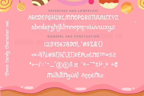 Choco Candy Font Zeenesia Std 
