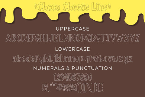 Choco Cheese Font Madatype Studio 