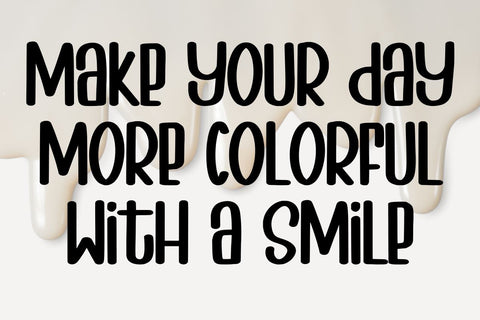 Choco Milky - Handwritten Typeface Font Masyafi Studio 