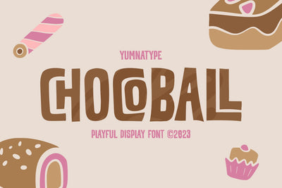 Chocoball Font yumnatype 