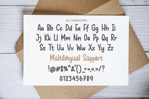 Chocobelly Font Allouse.Studio 