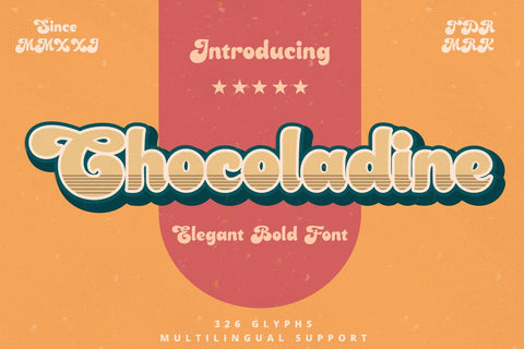 Chocoladine Font Zeenesia Std 