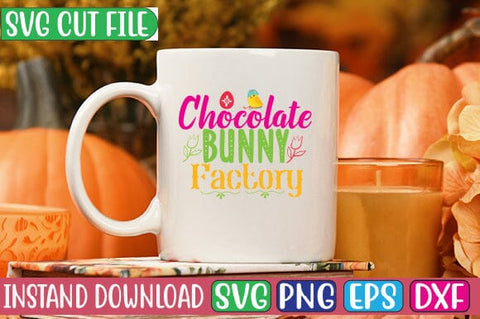 Chocolate Bunny Factory SVG Cut File SVG Studio Innate 