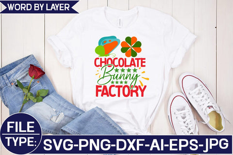 Chocolate Bunny Factory SVG Cut File SVG Studio Innate 