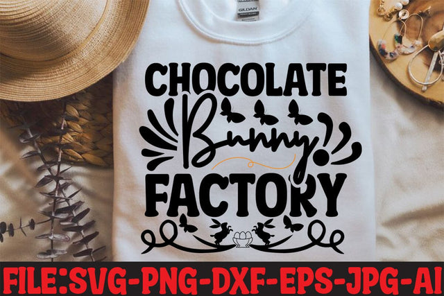 Chocolate Bunny Factory SVG MStudio 