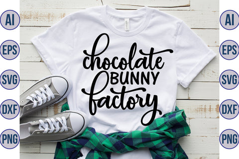 Chocolate Bunny Factory svg SVG nirmal108roy 