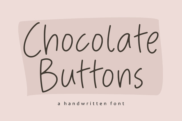 Chocolate Buttons Font Font Balpirick 