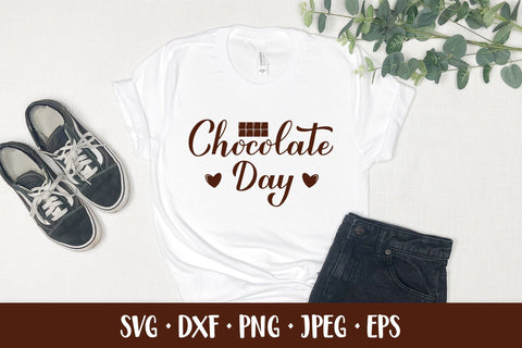 Chocolate day hand lettered SVG SVG LaBelezoka 