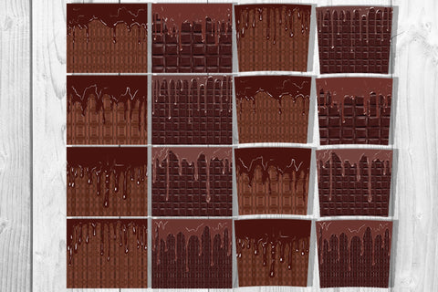 Chocolate drip png, Chocolate Skinny Tumbler wrap png Sublimation Natasha Prando 