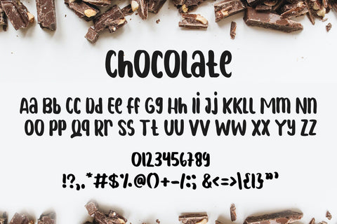 Chocolate Font LetterdayStudio 