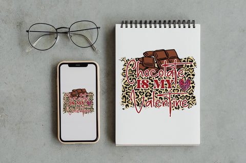 Chocolate Is My Valentine Sublimation Sublimation Jagonath Roy 