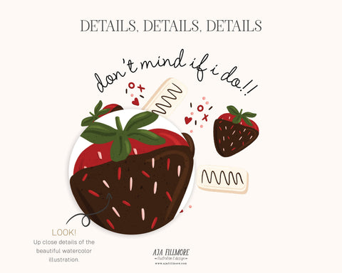 Chocolate Lover Sublimation SVG Aja Nicole Designs 