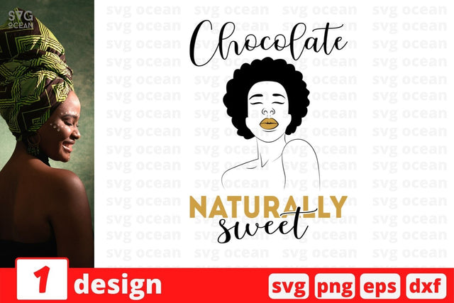 Chocolate naturally sweet SVG Cut File SVG SvgOcean 