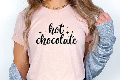 Chocolate SVG Design, hot chocolate SVG FiveStarCrafting 