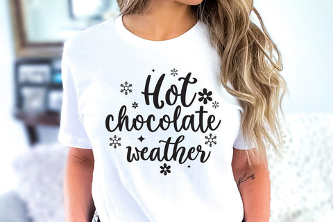 Chocolate SVG Design, Hot chocolate weather SVG FiveStarCrafting 
