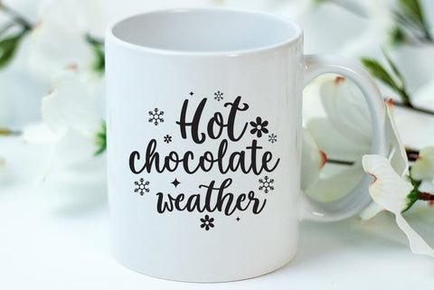 Chocolate SVG Design, Hot chocolate weather SVG FiveStarCrafting 
