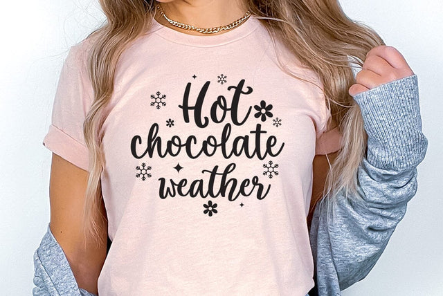 Chocolate SVG Design, Hot chocolate weather SVG FiveStarCrafting 