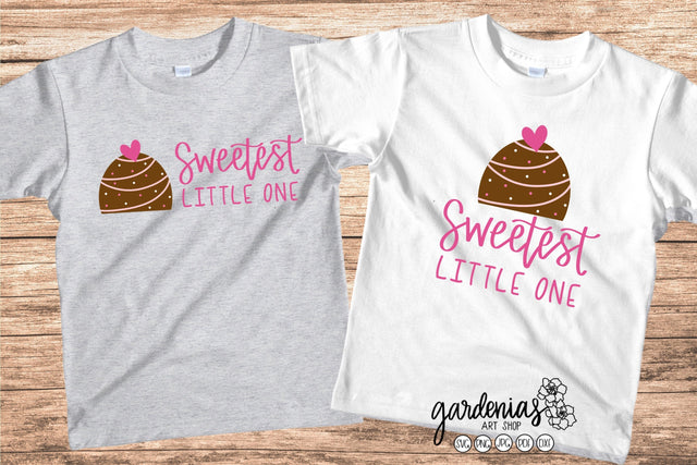 Chocolate Sweetest Little One SVG SVG Gardenias Art Shop 