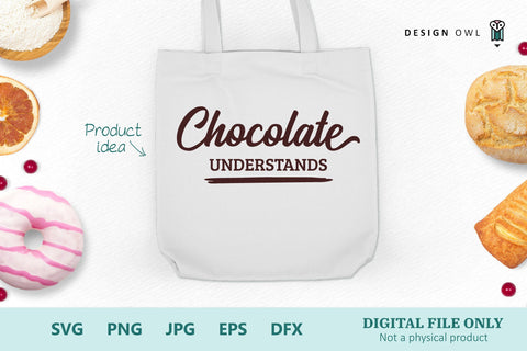 Chocolate Understands SVG Design Owl 