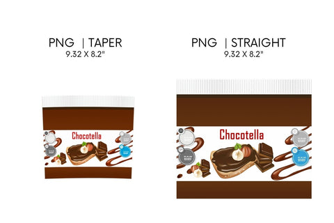 Chocotella Tumbler Sublimation Sublimation SvgOcean 