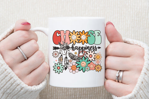 Choose Happiness PNG Sublimation Sublimation designartist 
