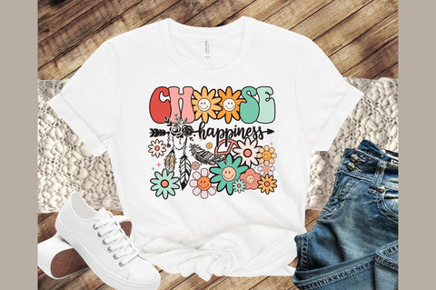 Choose Happiness PNG Sublimation Sublimation designartist 