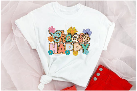 Choose Happy, Inspirational Quotes Sublimation Sublimation Jagonath Roy 