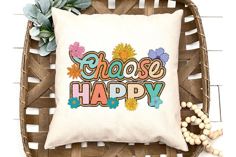 Choose Happy, Inspirational Quotes Sublimation Sublimation Jagonath Roy 