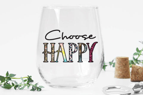 Choose Happy Sublimation Sublimation Creativeart88 