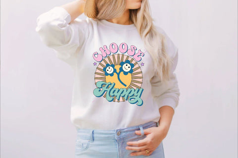 Choose Happy Sublimation SVGArt 