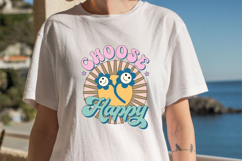 Choose Happy Sublimation SVGArt 