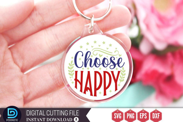 Choose happy SVG SVG DESIGNISTIC 