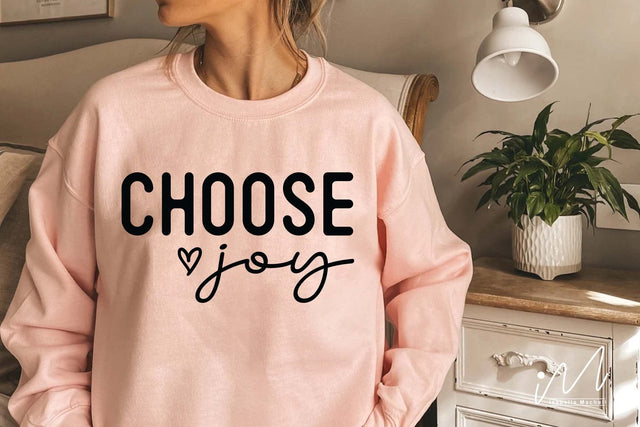 Choose joy svg, Christian t shirt svg SVG Isabella Machell 