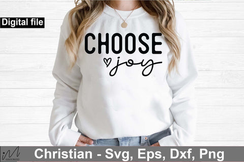 Choose joy svg, Christian t shirt svg SVG Isabella Machell 