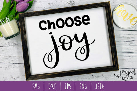 Choose Joy SVG SavoringSurprises 