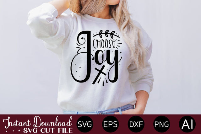 Choose Joy SVG SVG designmaster24 